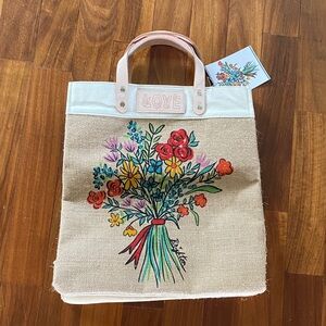 Floral Hand-sketched Tote Bag by Brighton